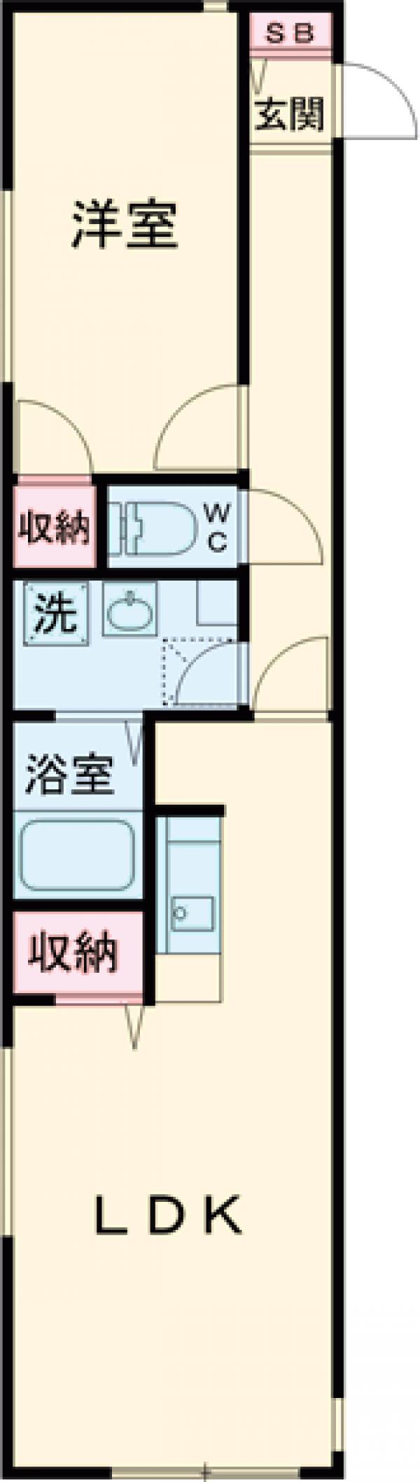 Kakurega桜台の間取り