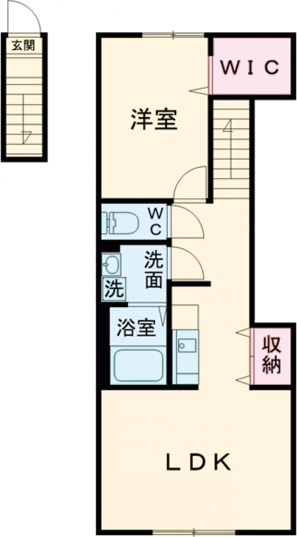 Kakurega桜台の間取り