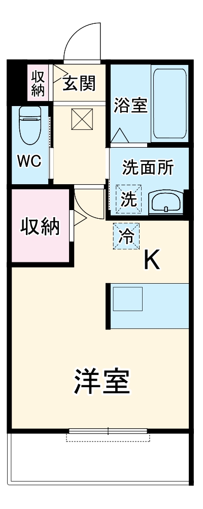 パルテノンの間取り