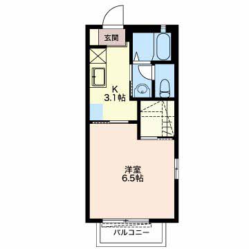 ドエルSUZUKIの間取り