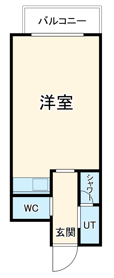 S-CREA御堂筋本町の間取り