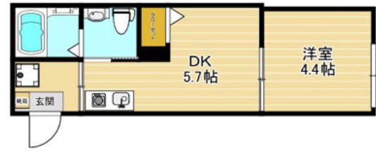 仮)貫井2丁目新築アパートの間取り