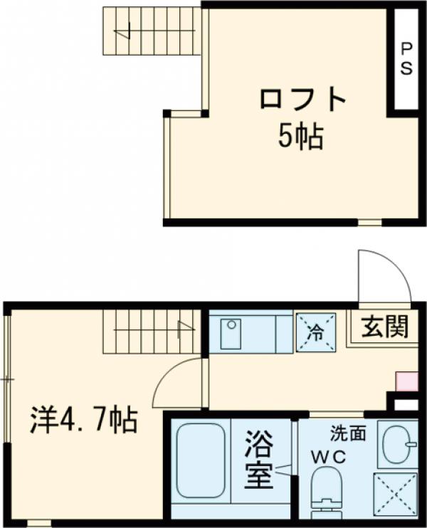 ザマリスコート金町の間取り