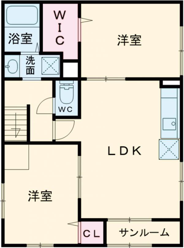 Ｏｌｉｖｅの間取り