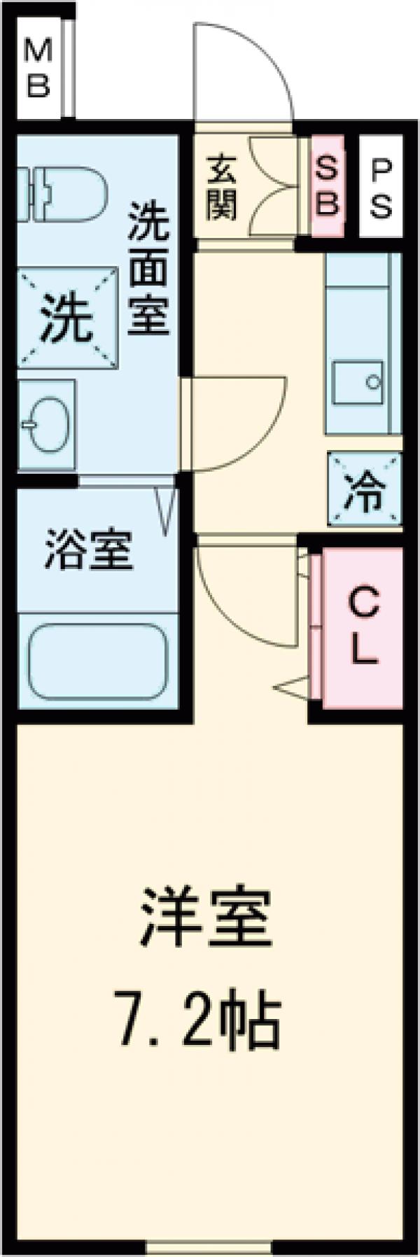 ベルシードステアー練馬の間取り