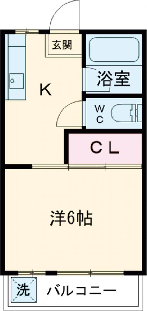 メゾンフローラの間取り
