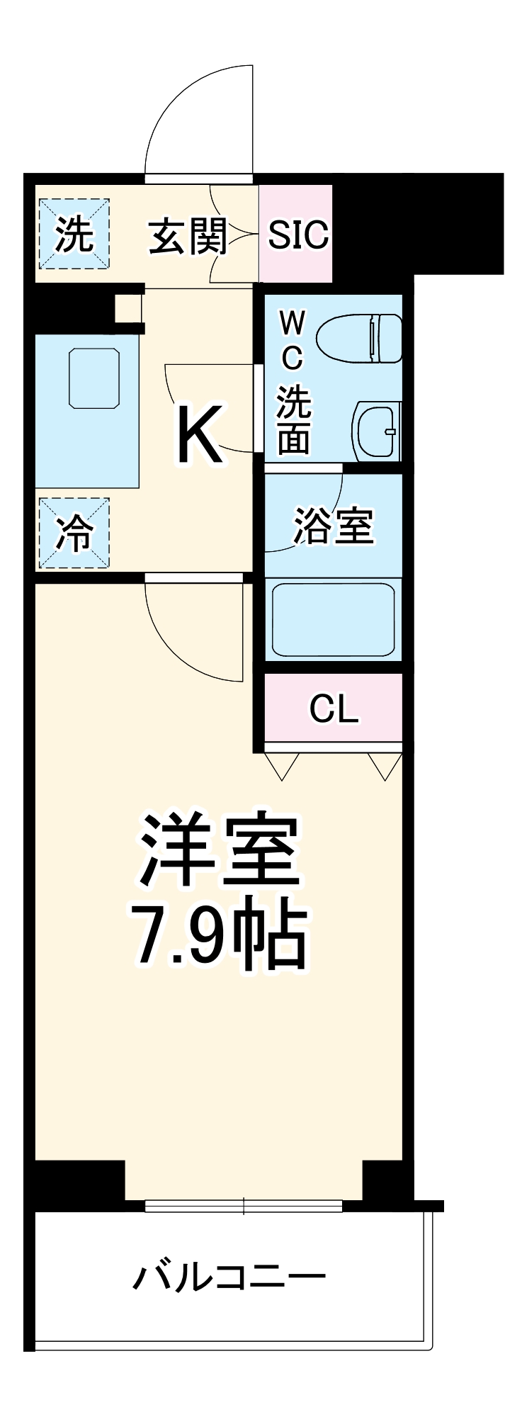 ＡＺＥＳＴ浦安の間取り