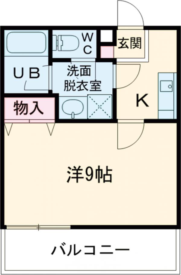 カーサウッド花園の間取り