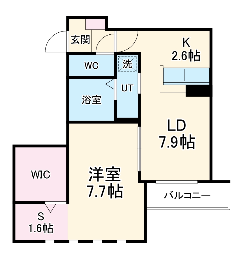 フォレスト高島の間取り