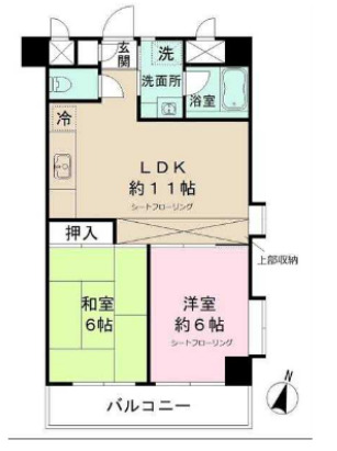 2/2 間取