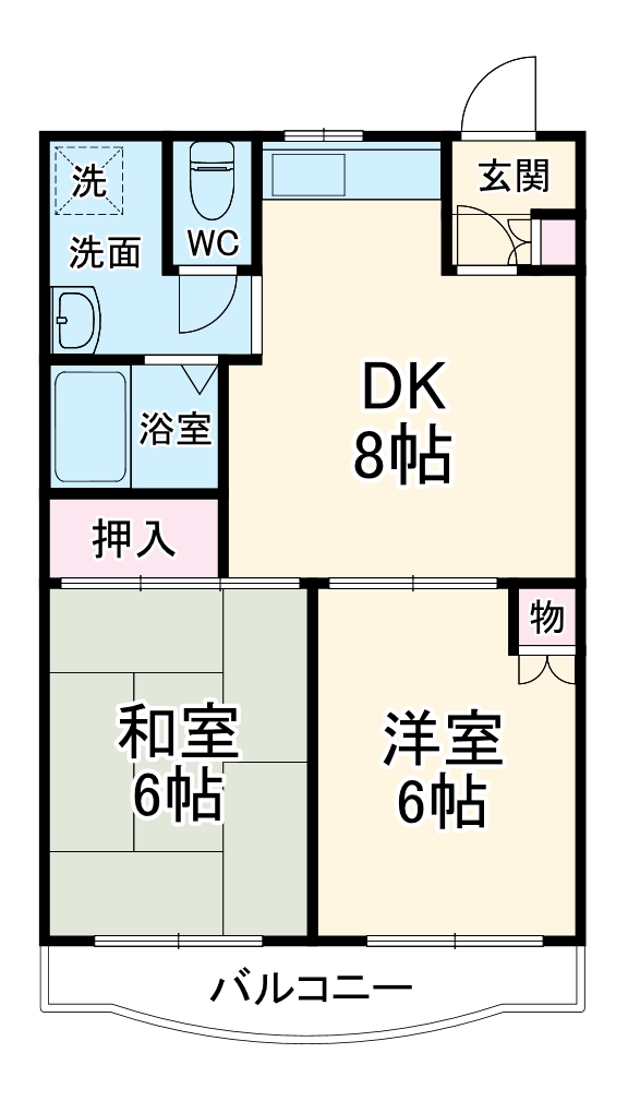 ロイヤルコート日吉の間取り
