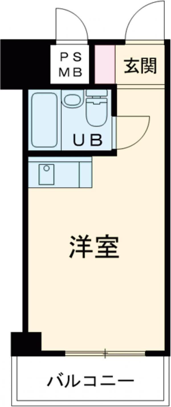 スカイコート渋谷の間取り