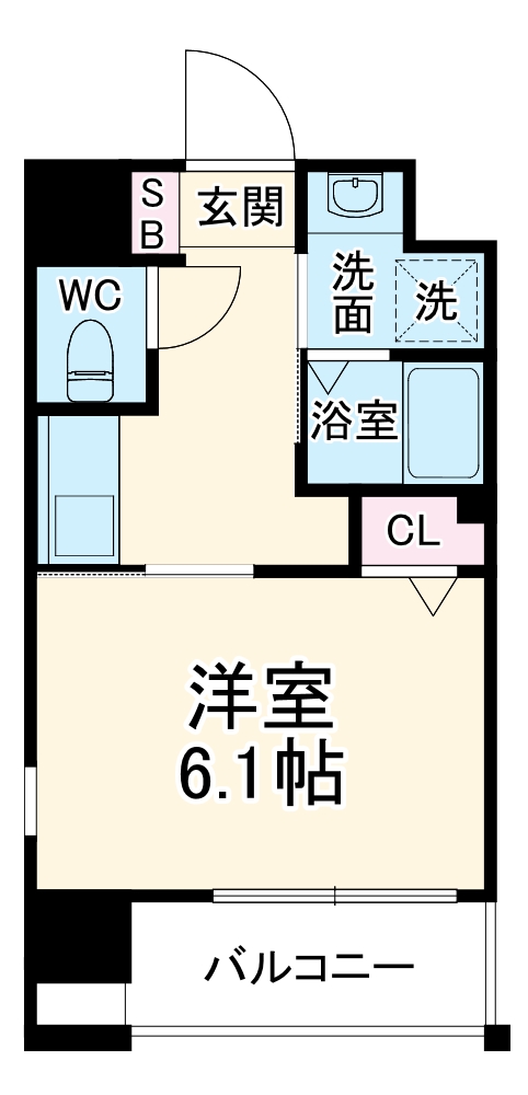 Park Hills 難波南 Lumiereの間取り