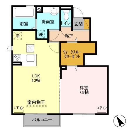 サンモールの間取り