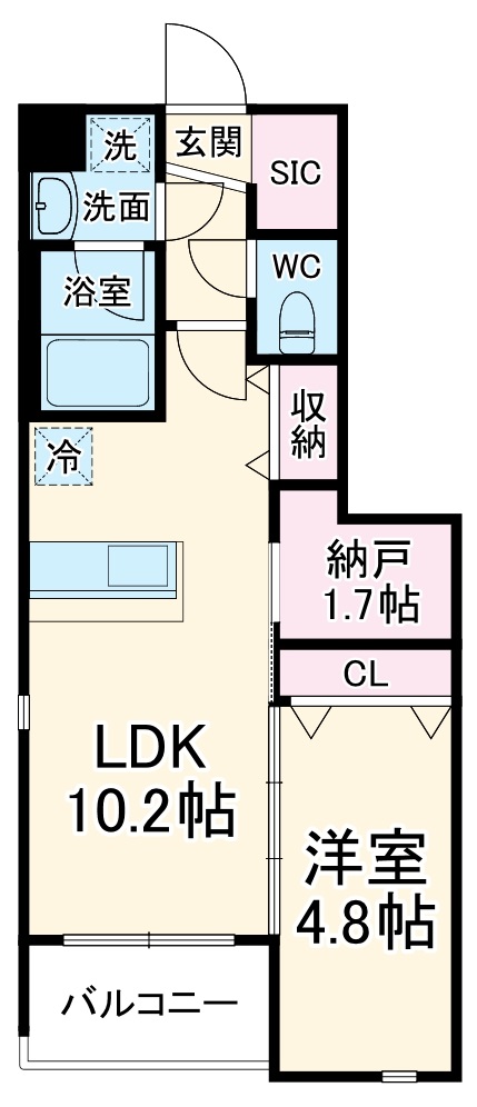 ウェルスクエア北桜塚の間取り