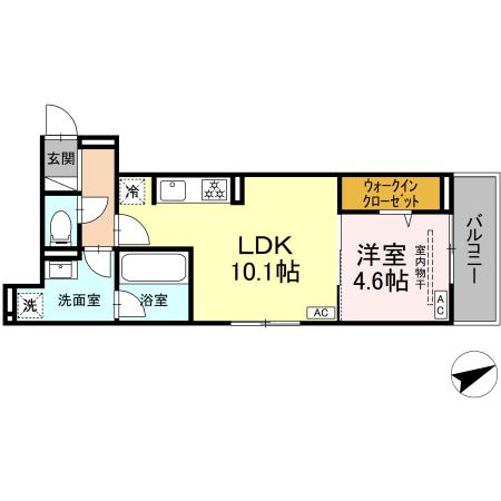D Paina あざみ野Ⅰの間取り