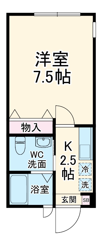 宮崎台APの間取り