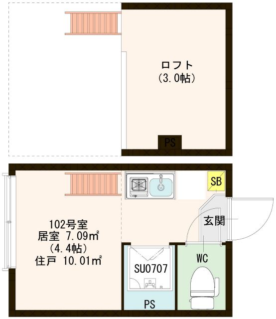 Bloomの間取り