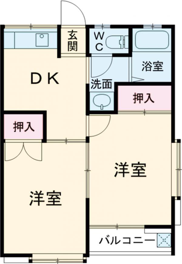 ロイヤルハイツの間取り