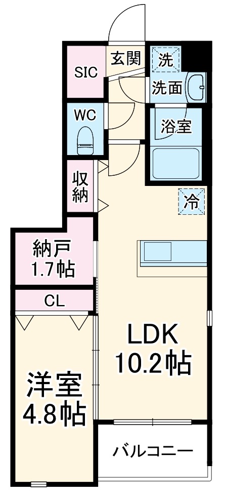 ウェルスクエア北桜塚の間取り