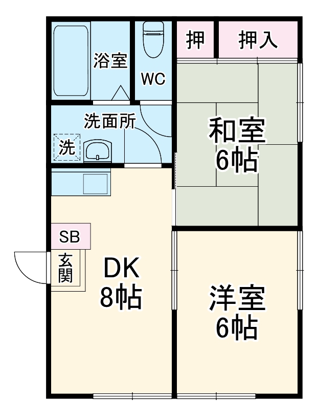 レジデンツ藤の間取り
