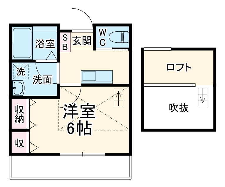 アットリラ八千代台東の間取り