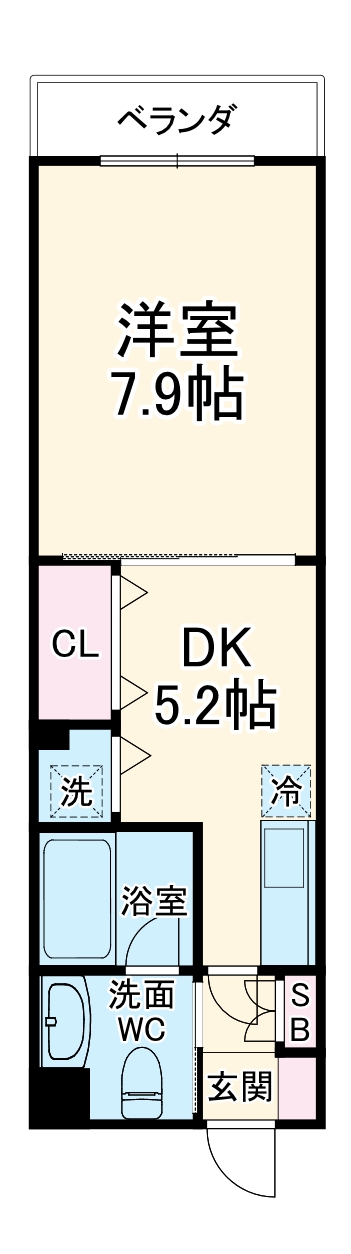 アドレス豊栄の間取り