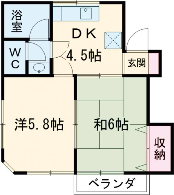 メゾンサニーの間取り