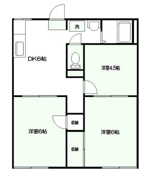サングリーンの間取り