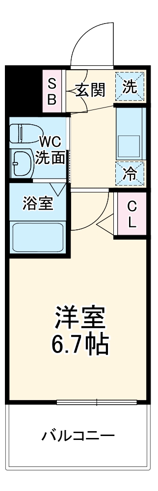 エグゼ大阪ドームの間取り