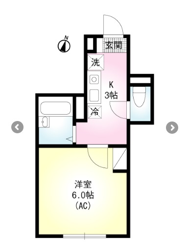 ヴェラハイツ川崎の間取り