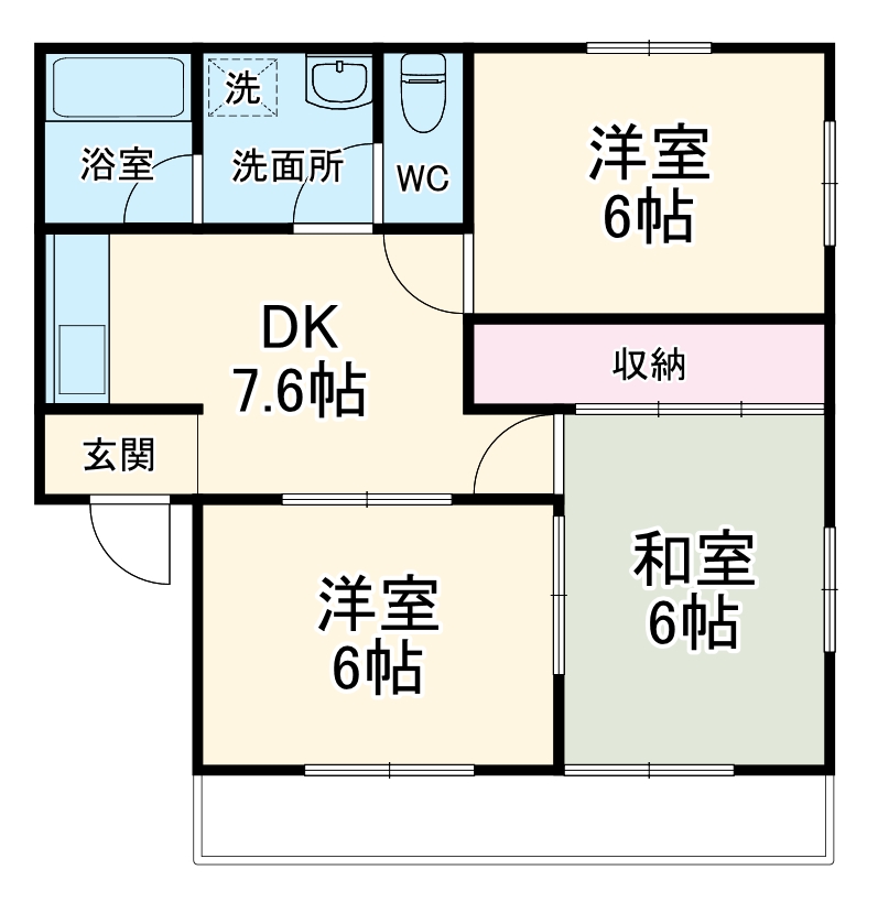 メゾンサイキの間取り