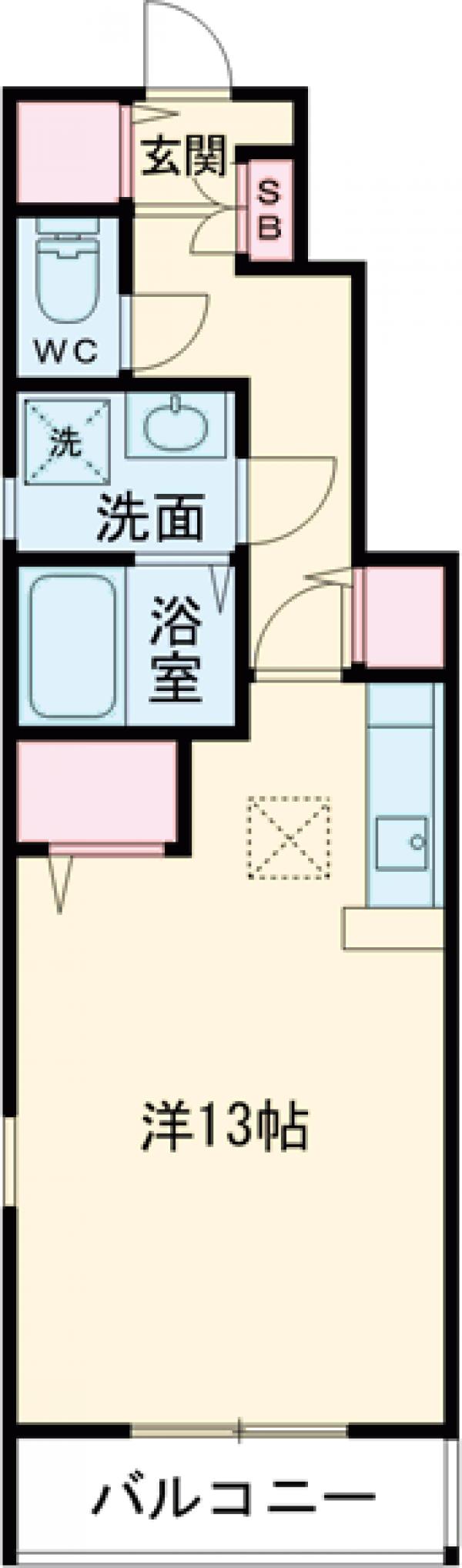 ルチャーマⅡの間取り