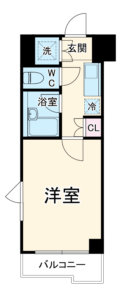 ルーブル武蔵小杉弐番館の間取り