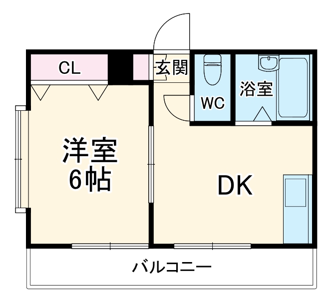 第五東和ビルの間取り