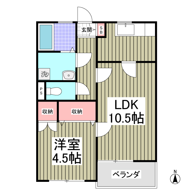 チェリーヒルの間取り