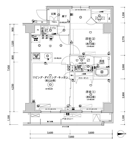 2/20 間取
