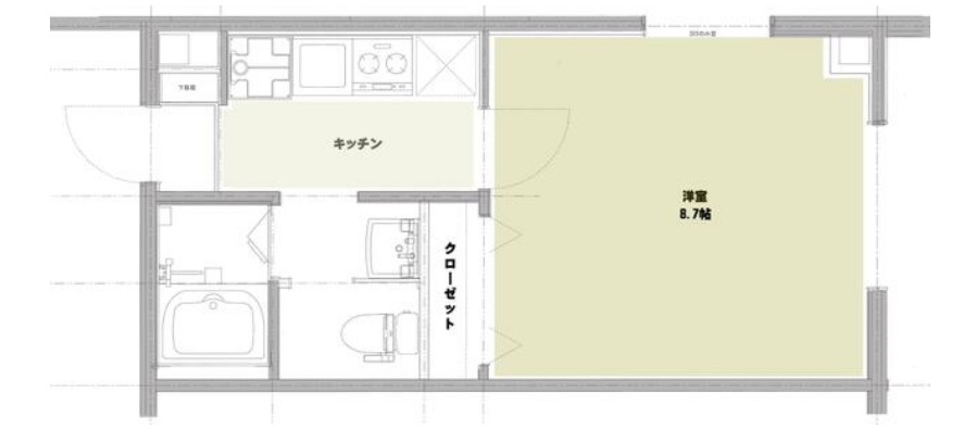 フェリチタの間取り