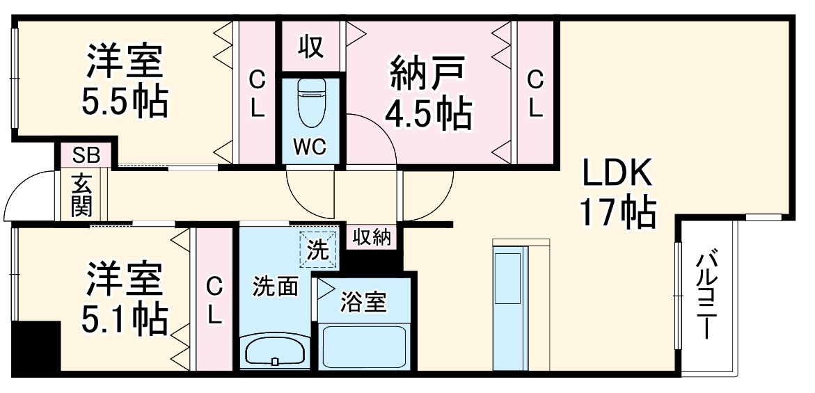 1/9 間取