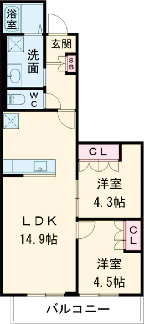 (仮称)練馬区早宮2丁目計画の間取り