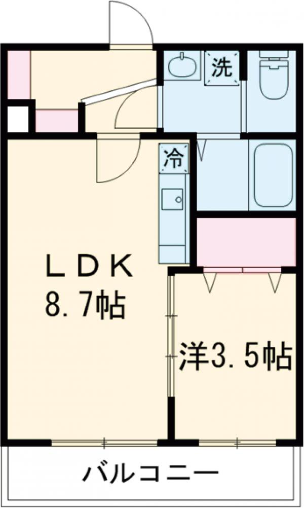 MELDIA両国の間取り