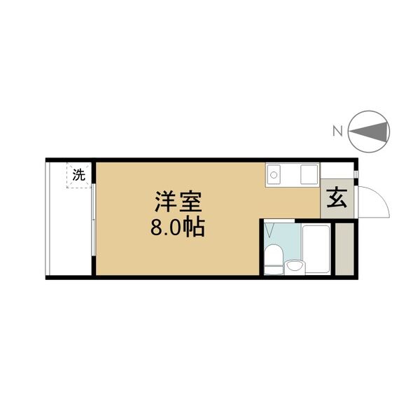 クリーンあらたまの間取り
