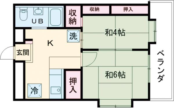 ラ・シャンブルはつざわの間取り