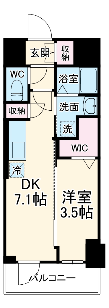 2/2 間取