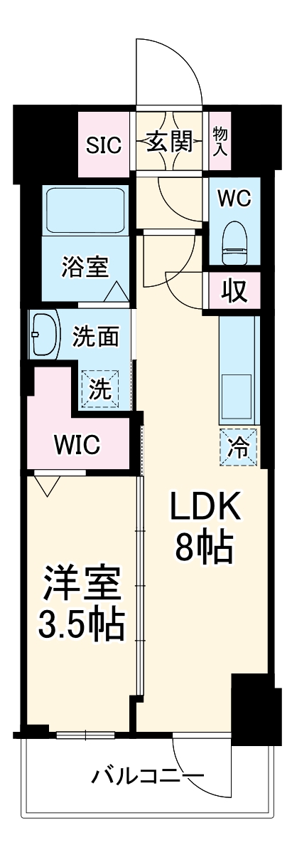 2/2 間取
