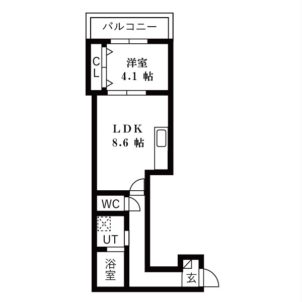 Escudo 黎の間取り