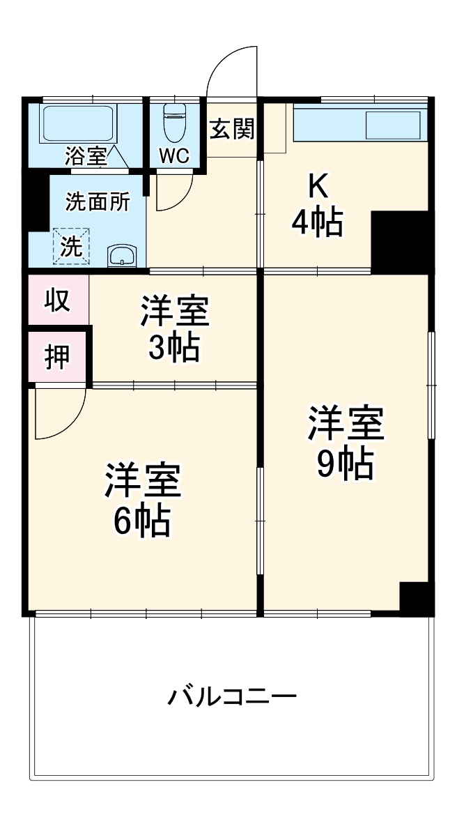 緑が丘グランドハイツの間取り