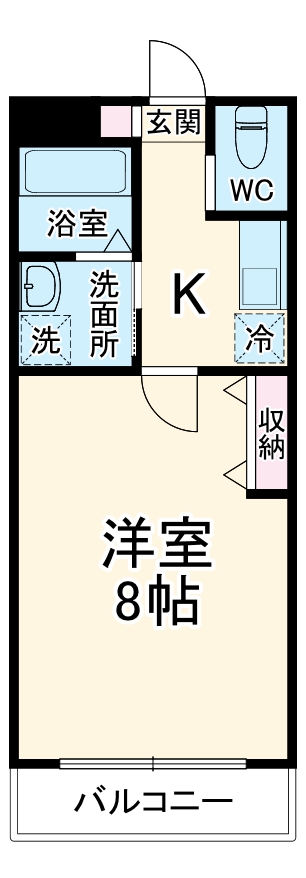プライムビレッジWEST棟の間取り