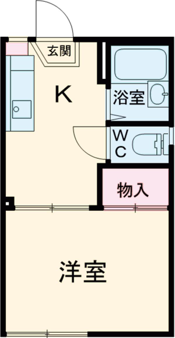 ピアベルテBの間取り