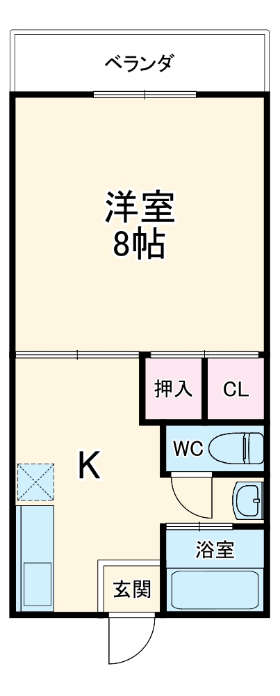 丸正ハイツの間取り